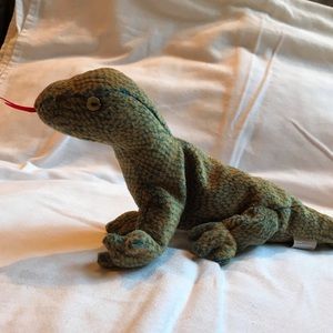 Ty Beanie Babies Scaly Lizard